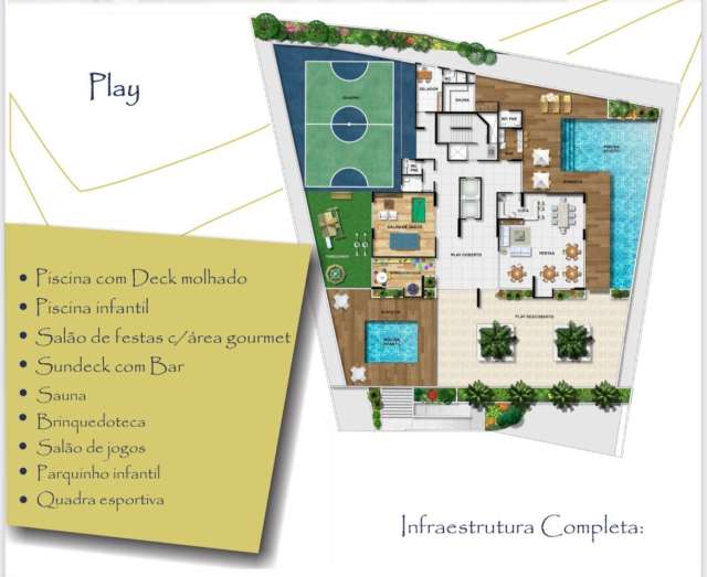 Unique Le Quartier - Apartamento no Caminho das Árvores com 3 suítes, 114 m² à venda por R$ 1.300.000,00