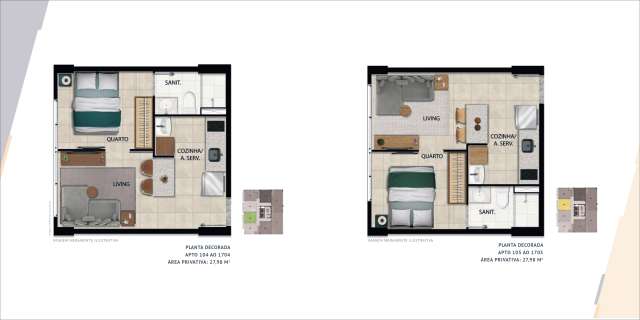 Life Imbuí - Apartamento com 1 quarto, 30 m² à venda a partir de R$ 360.000,00