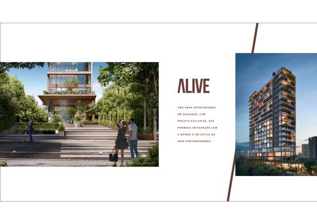 Alive Corredor da Vitória - Studio na Vitória com 1 quarto, 23,64 m² à venda a partir de R$ 470.000,00