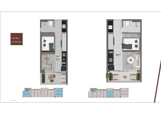 Alive Corredor da Vitória - Studio na Vitória com 1 quarto, 23,64 m² à venda a partir de R$ 470.000,00