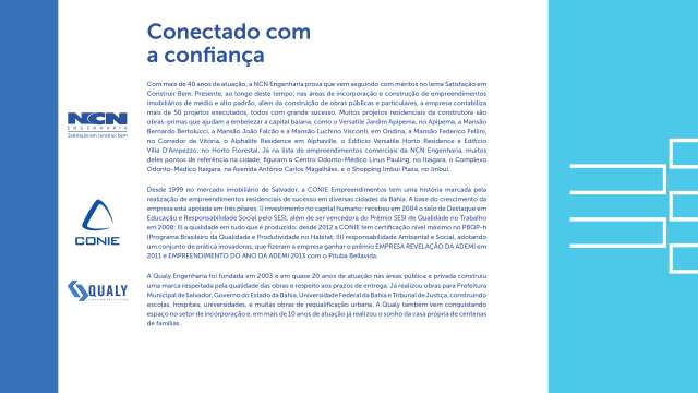 CONNECT ONDINA - QUARTO/SALA E 2 SUÍTES  À VENDA A PARTIR DE R$ 363.800,00 EM ONDINA