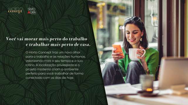 HORTO CONCEPT - SALAS À VENDA A PARTIR DE R$ 463.102,00 NO HORTO