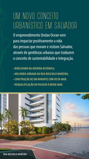 UNDAE OCEAN - APARTAMENTOS DE 4 SUÍTES À VENDA A PARTIR DE R$ 5.080.442,00 EM ONDINA