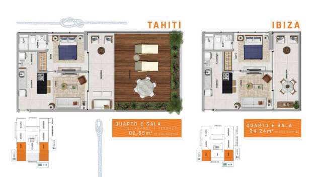 NAU BARRA - APARTAMENTOS DE 1 E 2 QUARTOS À VENDA A PARTIR DE R$ 496.480,00