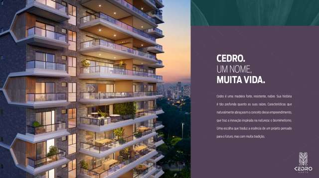 CEDRO HORTO - APARTAMENTO COM 3 SUÍTES, À VENDA A PARTIR DE R$ 1.516.242,27