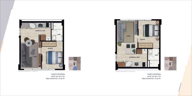 LIFE IMBUÍ - APARTAMENTOS DE 1 E 2 SUÍTES A PARTIR DE R$ 211.400,00