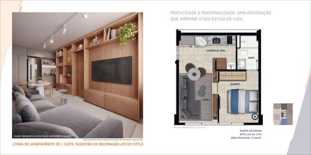 LIFE IMBUÍ - APARTAMENTOS DE 1 E 2 SUÍTES A PARTIR DE R$ 211.400,00