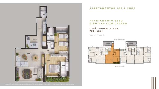 BLOOM HORTO FLORESTAL - APARTAMENTOS 2 E 3 SUÍTES À VENDA A PARTIR DE R$ 951.700,00