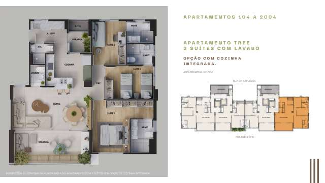 BLOOM HORTO FLORESTAL - APARTAMENTOS 2 E 3 SUÍTES À VENDA A PARTIR DE R$ 951.700,00