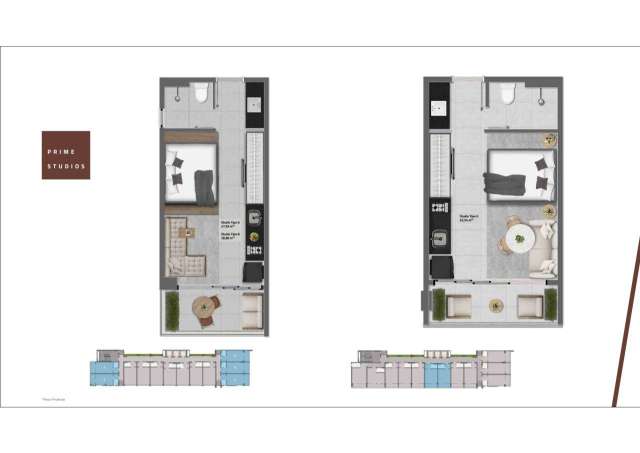 Alive Corredor da Vitória - Apartamento com 1 quarto,  de 24,73  m² à venda a partir de R$440.000,00