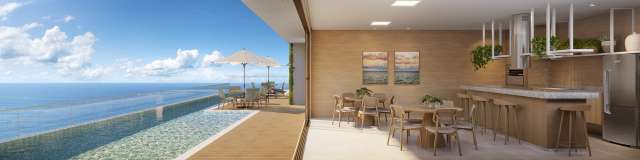 RESIDENCIAL ILHA DE MYKONOS - STUDIOS , EM FRENTE A PRAIA DE ITAPUÃ