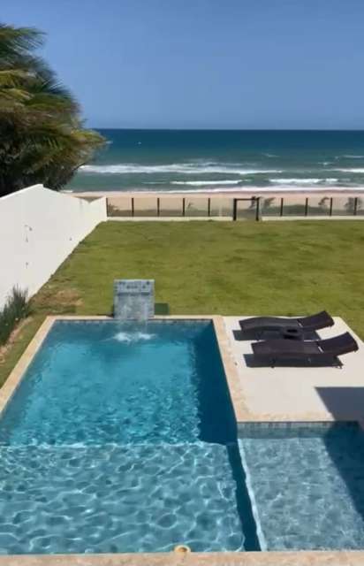 Casa em Jacuípe com 6 suítes, 413m² à venda por R$ 4.100.000,00