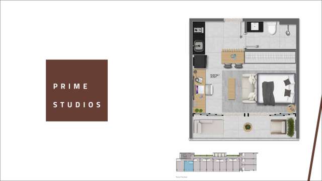 Alive Corredor da Vitória - Apartamento com 1 quarto,  de 28 m² à venda a partir de R$ 470.000,00