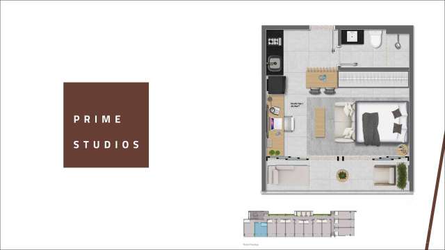 Alive Corredor da Vitória - Apartamento com 1 quarto,  de 27 m² à venda a partir de R$ 480.000,00