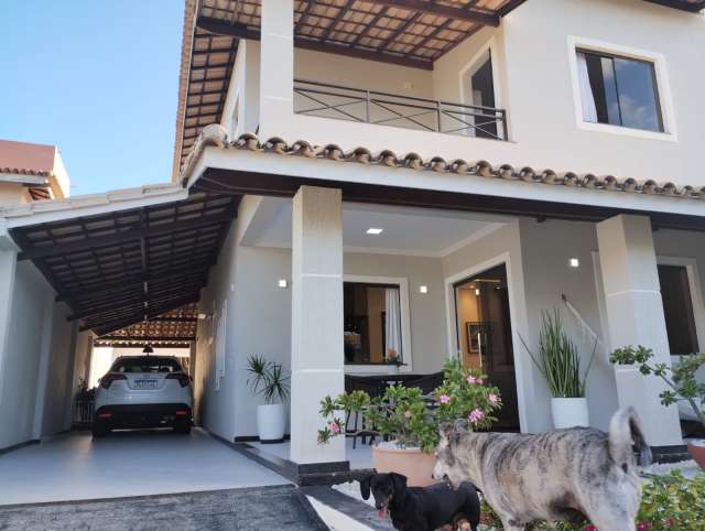 Casa em Lauro de Freitas com 4 suítes, 339m² à venda por R$ 1.299.999,00