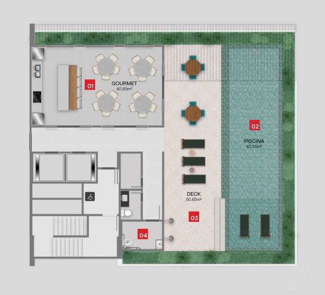 Urban Caminho das Árvores - Apartamento com 1 quarto, de 29m² à venda a partir de R$ 385.000,00