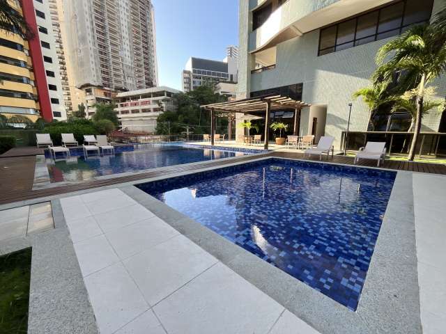 Apartamento no Aquarius 3 suítes, 135m² à venda por R$ 1.280.000,00