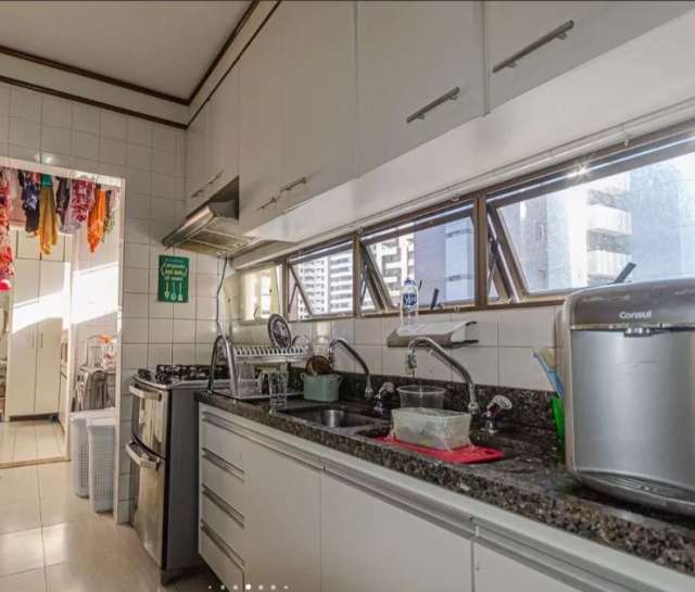 Apartamento na Pituba com 3 quartos sendo 1 suíte, 152m² à venda por R$ 630.000,00