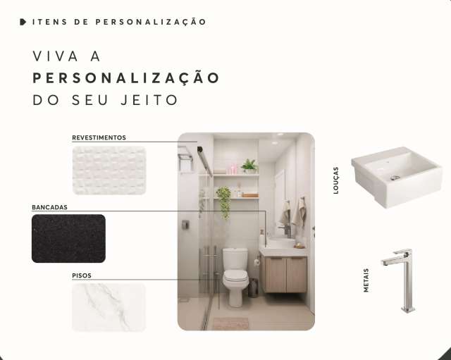 SENSIA URBAN - STIEP - APARTAMENTO DE 2 QUARTOS COM SUÍTE À VENDA A PARTIR DE R$494.990,00 NO STIEP