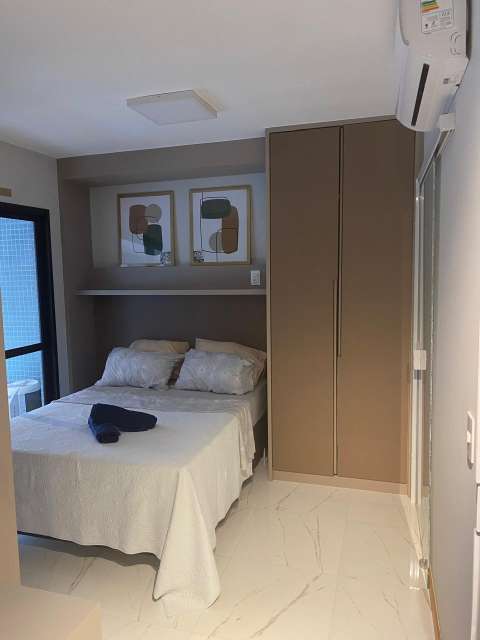 Apartamento NOVO, MOBILIADO com 1 quarto, 30,24 m² para alugar por R$ 2.900,00 - Barra, Salvador/BA