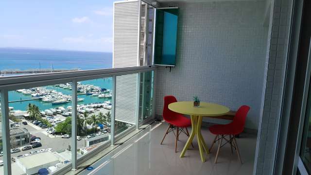 Apartamento no Cloc Marina Residence com 1 quarto, 59 m² para alugar por R$ 4.750,00 - Salvador/BA