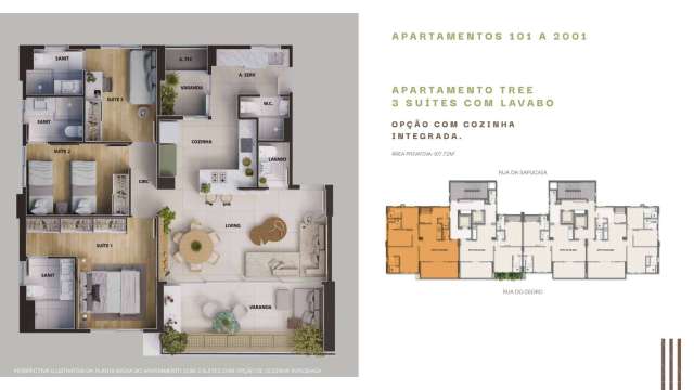 BLOOM HORTO - APARTAMENTOS DE 3 SUÍTES À VENDA A PARTIR DE R$ 1.470.000,00 - SALVADOR/BA