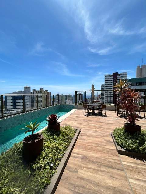 Apartamento com 1 quarto e 1 suíte, 45,00 m² para alugar por R$ 3.755,00 - Itaigara - Salvador/BA